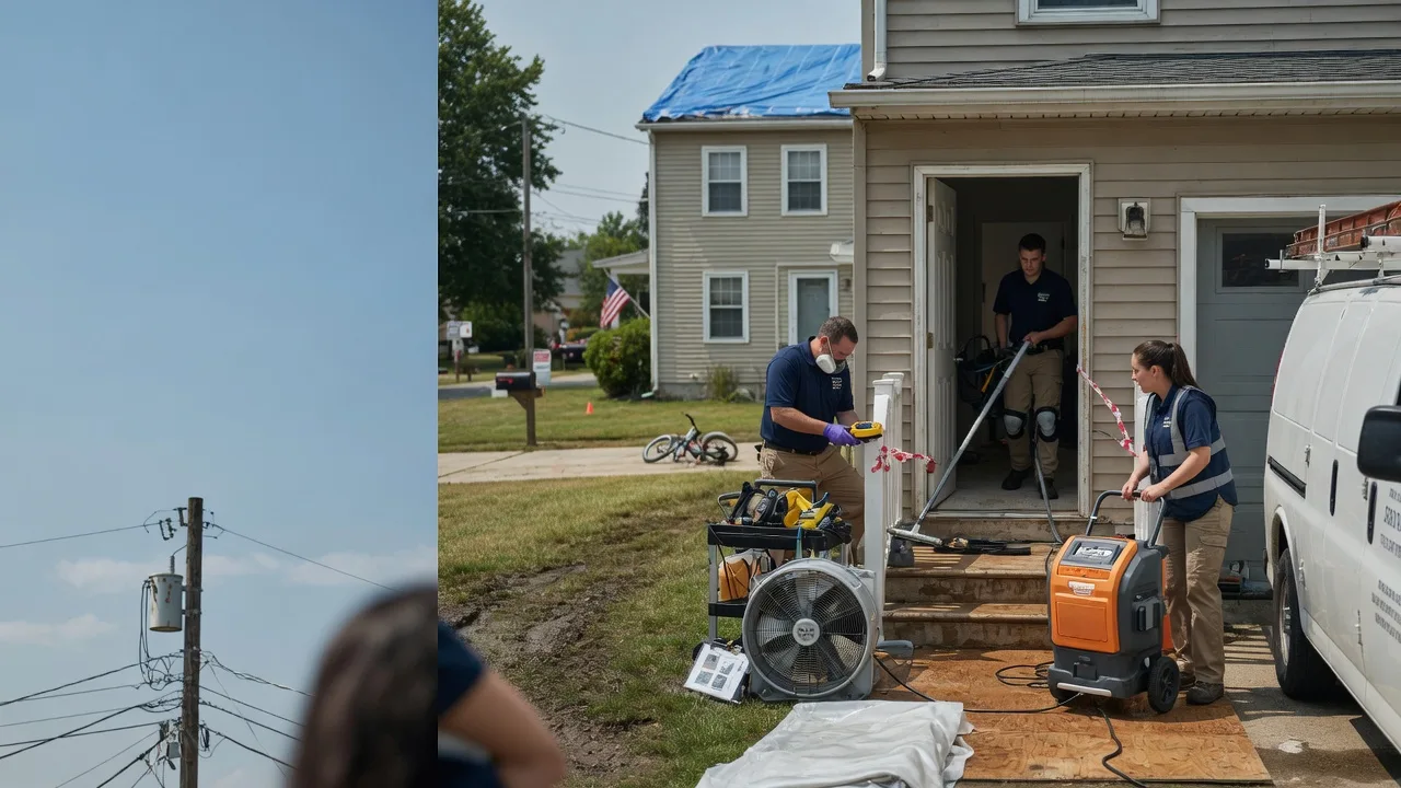 Water Damage Repair in Clutier, IA near me
